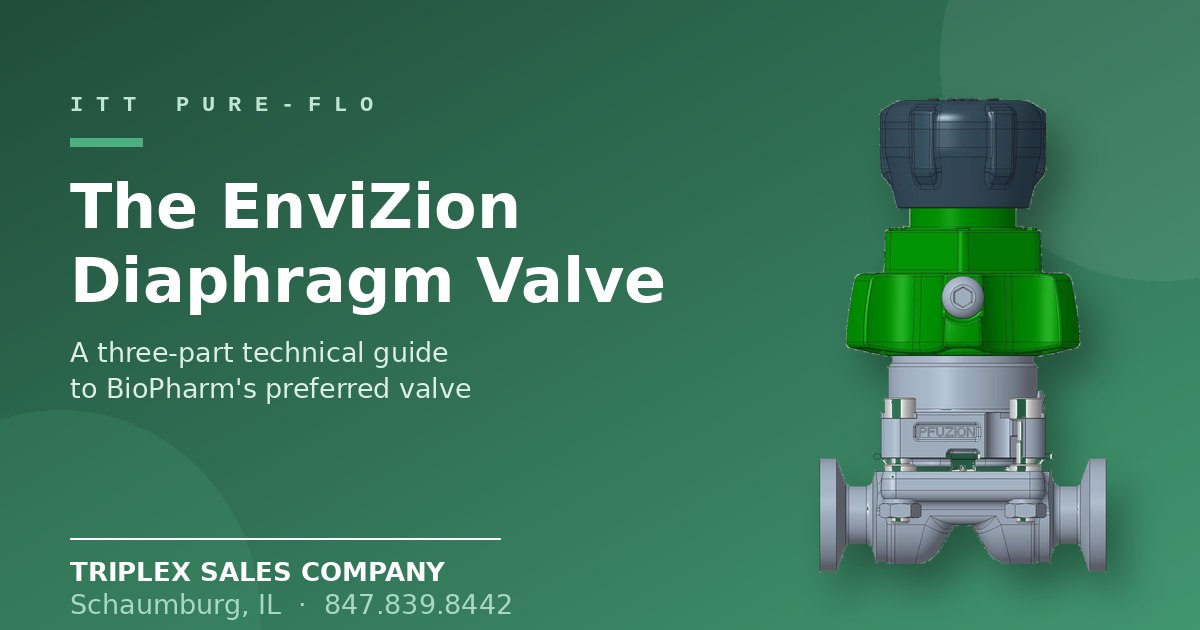 ITT Pure-Flo EnviZion diaphragm valve guide feature image
